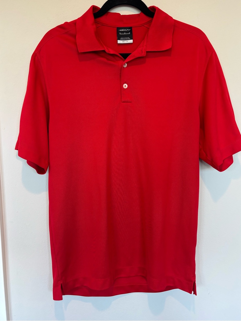 Nike Golf Dri-FIT Men's Red Short-Sleeve Polo